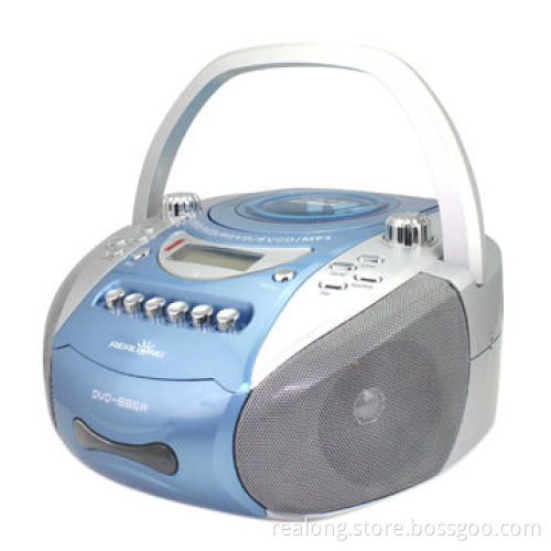Portable DVD player with cassette